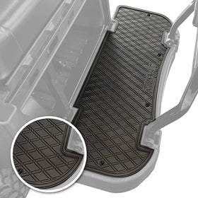 Xtreme Mats fold-down rear seat mat keeps the area clean