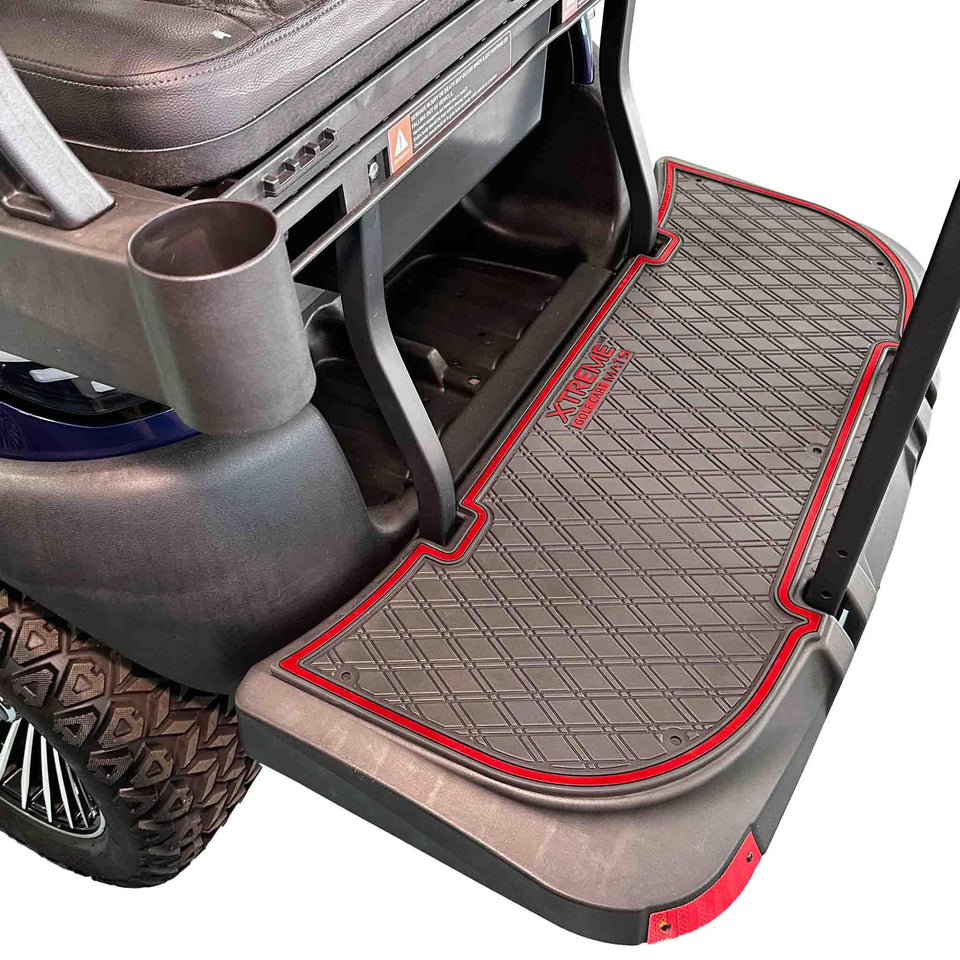 Xtreme Mats full-coverage rear step mat for Bintelli/Atlas; rugged protection and grip.