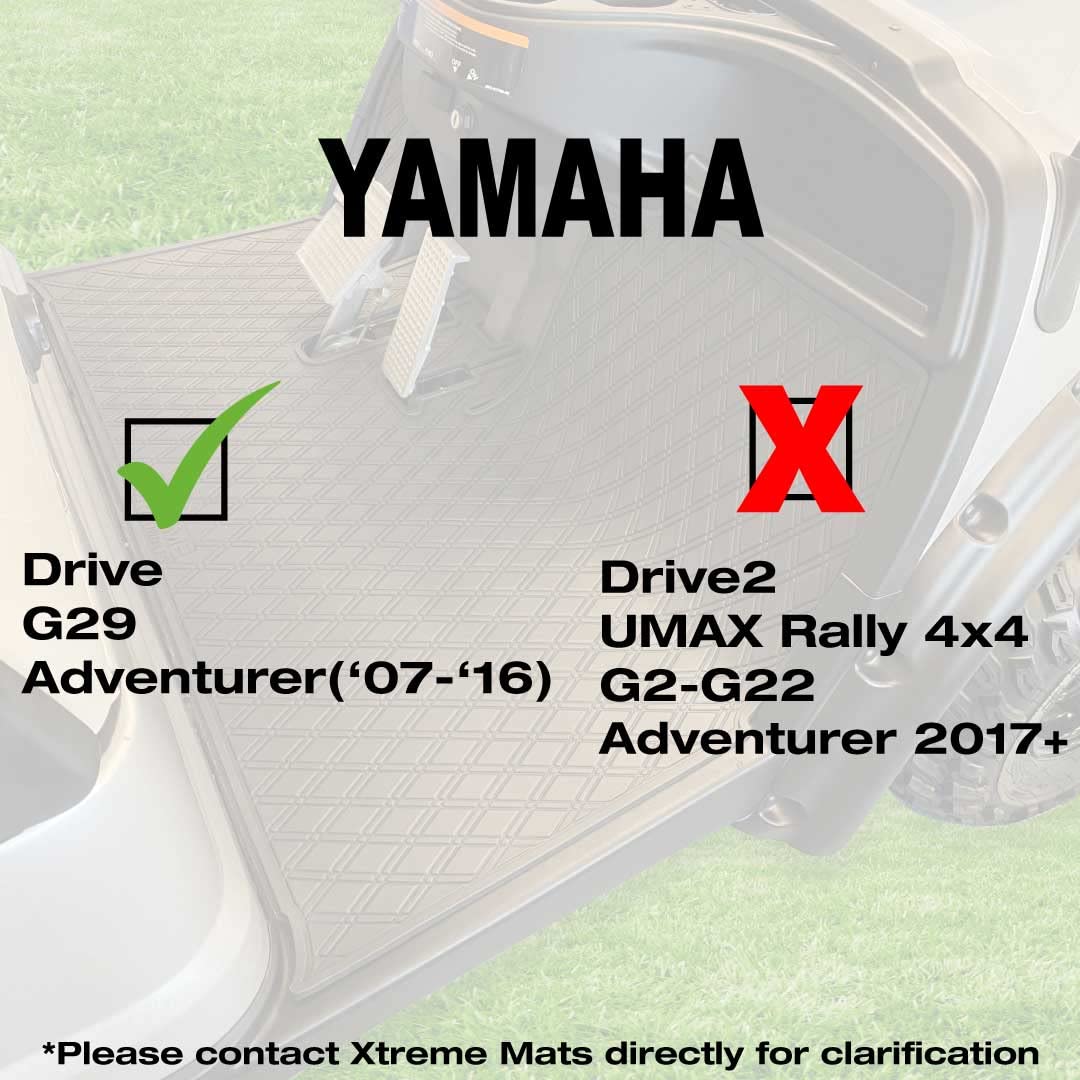 Xtreme Mats G29 floor mat with diamond-pattern channels water and sand.