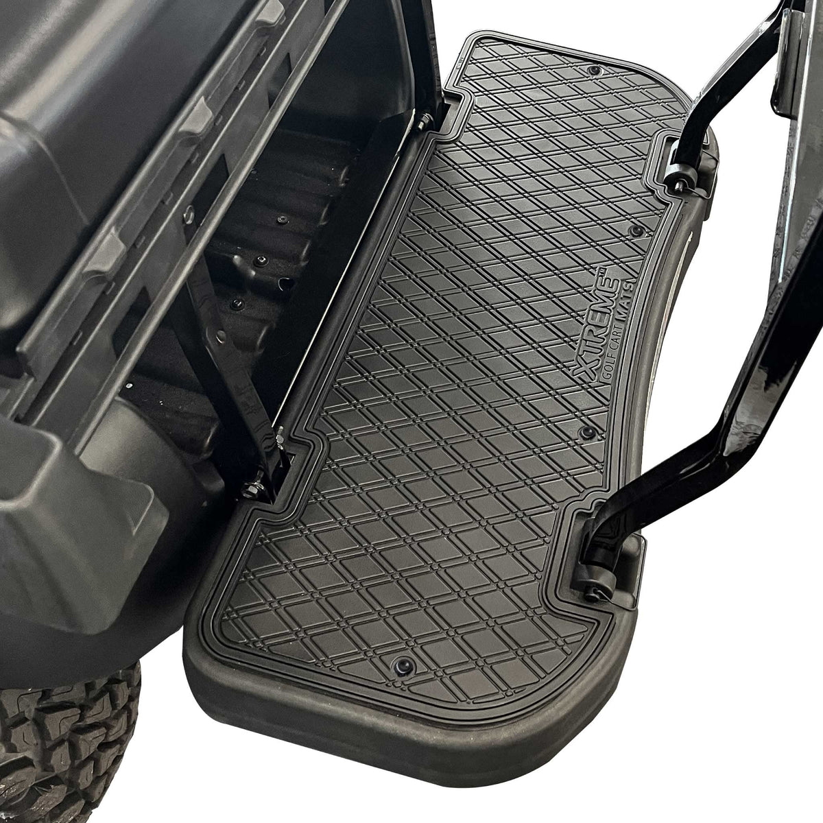 Xtreme Mats Genesis250 rear footrest mat provides rugged protection and grip