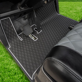 Xtreme Mats floor mat for Yamaha Drive2 EFI shows precise fit and durable surface.
