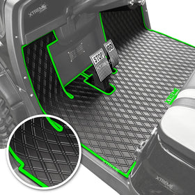 Xtreme MATS green trim mat installs easily in ICON carts.
