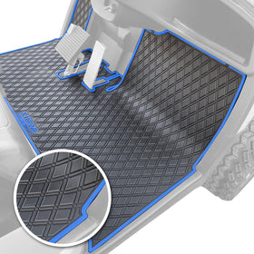 Xtreme Mats Yamaha Adventurer full-coverage floor mat protects OEM flooring with enhanced grip.