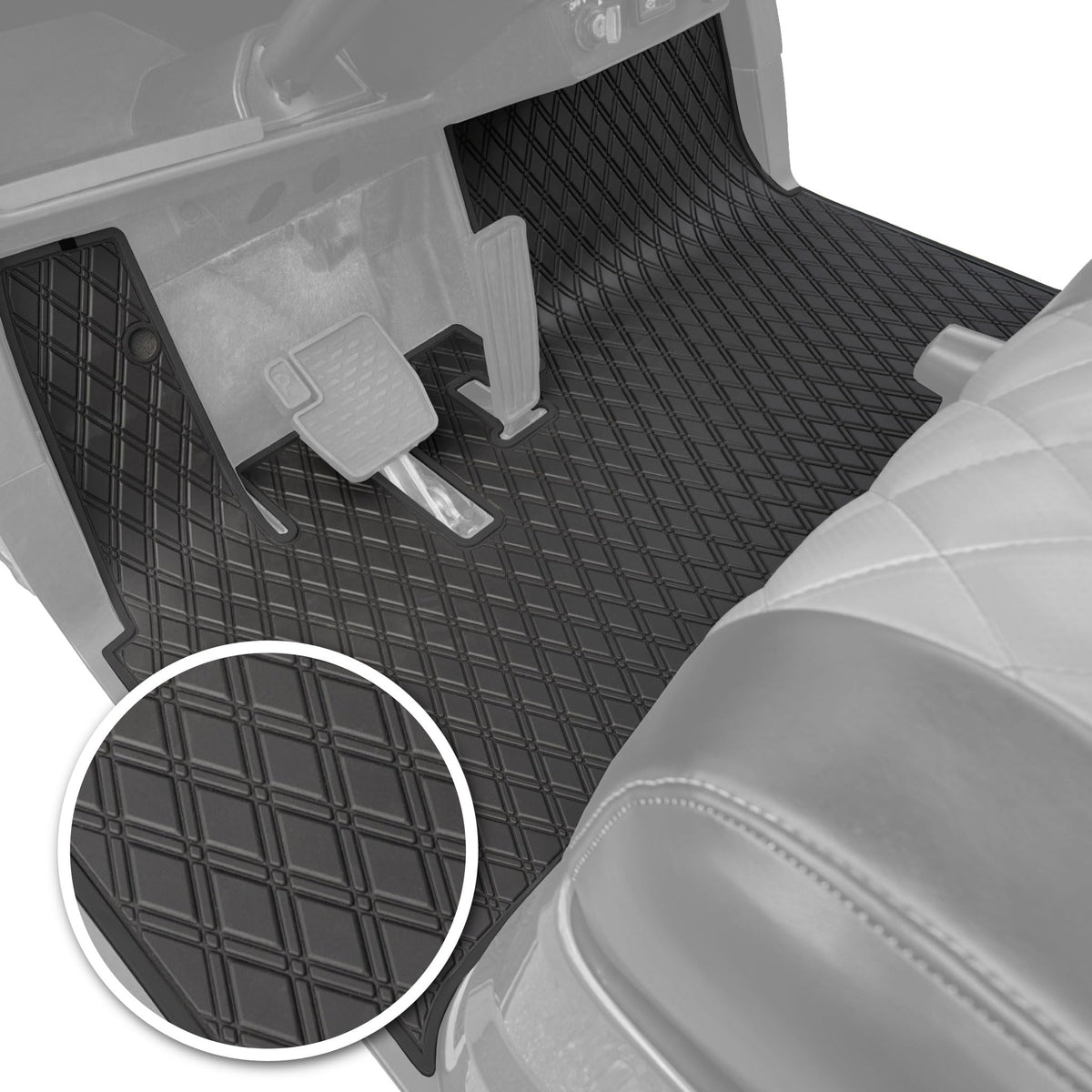 Xtreme Mats Yamaha Drive2 easy-install mat provides secure grip and slip resistance