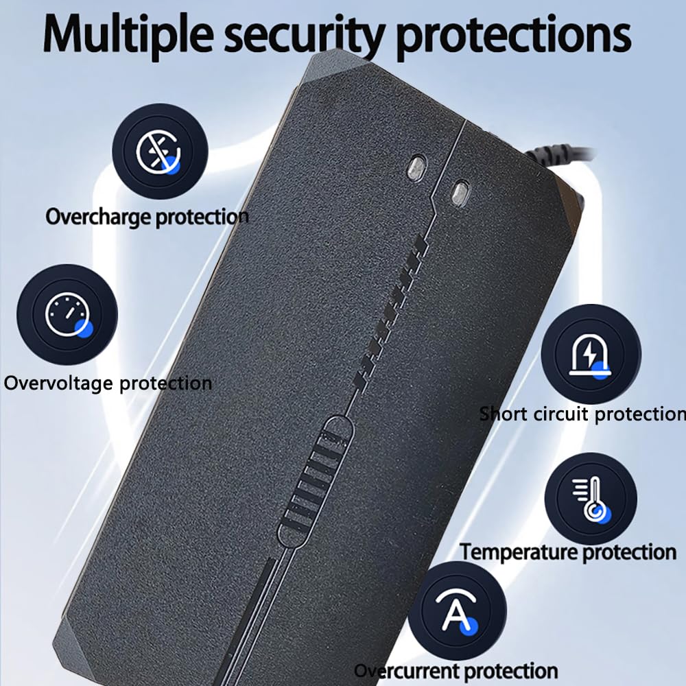 Xtuboz charger with comprehensive safety protections for lead-acid batteries