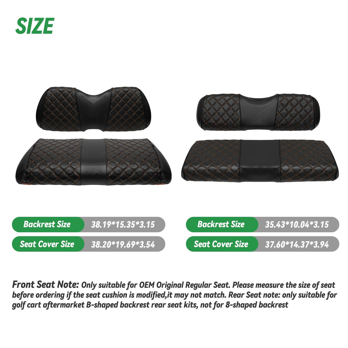 XUANYUDG0769 adjustable straps provide secure, snug installation.
