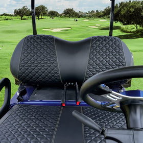 XUANYUDG0769 backrest cover with diamond stripes adds protection.