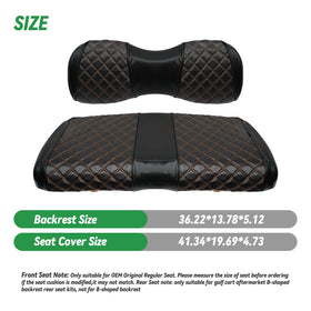 Easy install with straps and buckle for XUANYUDG0769 seat cover