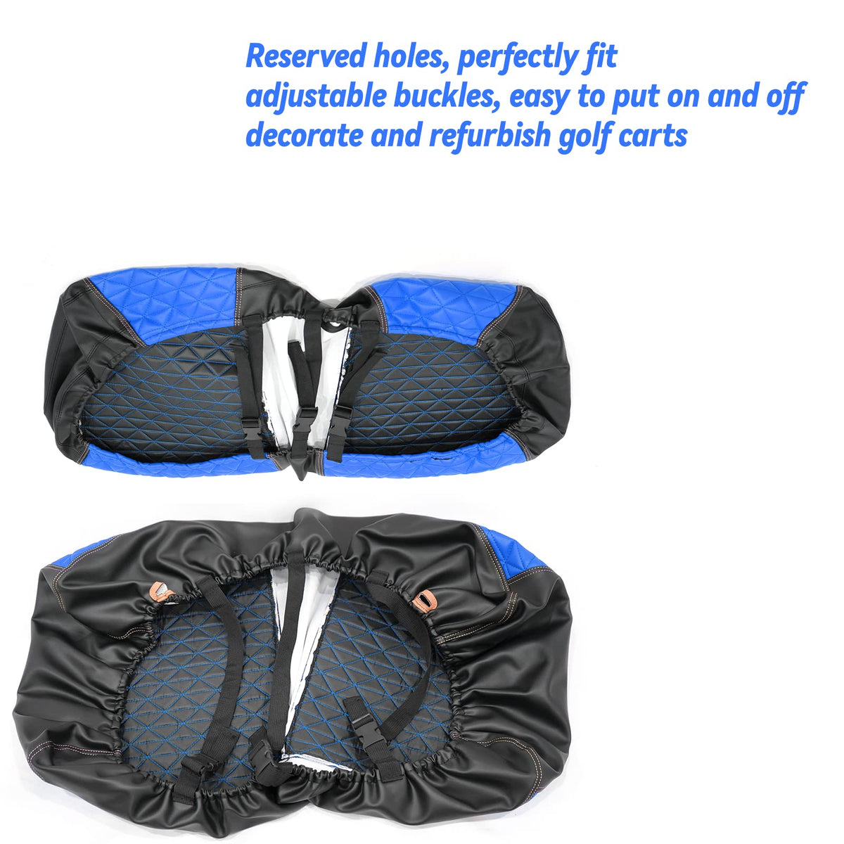 Xuanyudg0769 easy installation seat cover blue in minutes