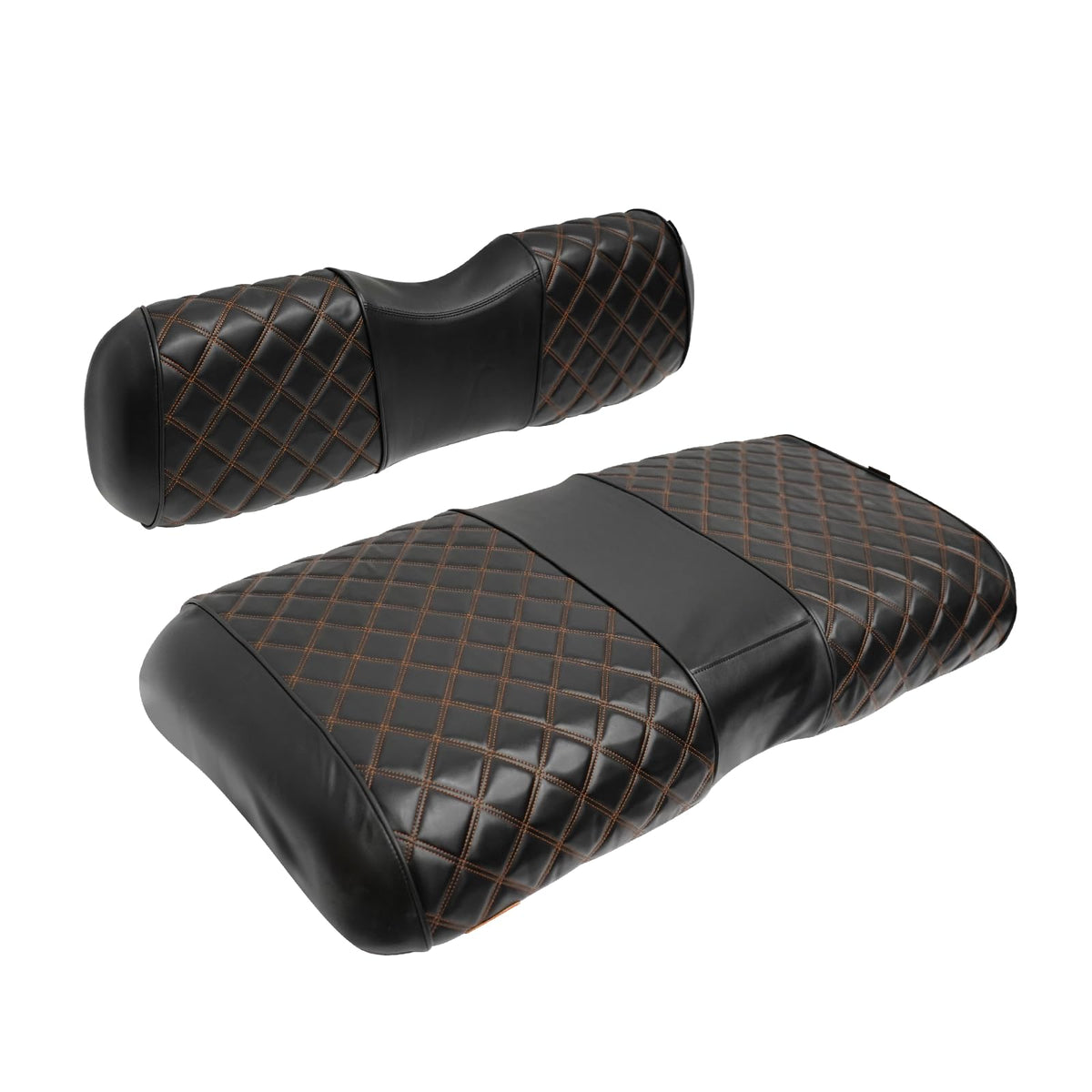 XUANYUDG0769 EZGO RXV front seat cover diamond pattern in black
