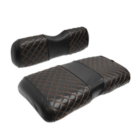 XUANYUDG0769 EZGO RXV front seat cover diamond pattern in black