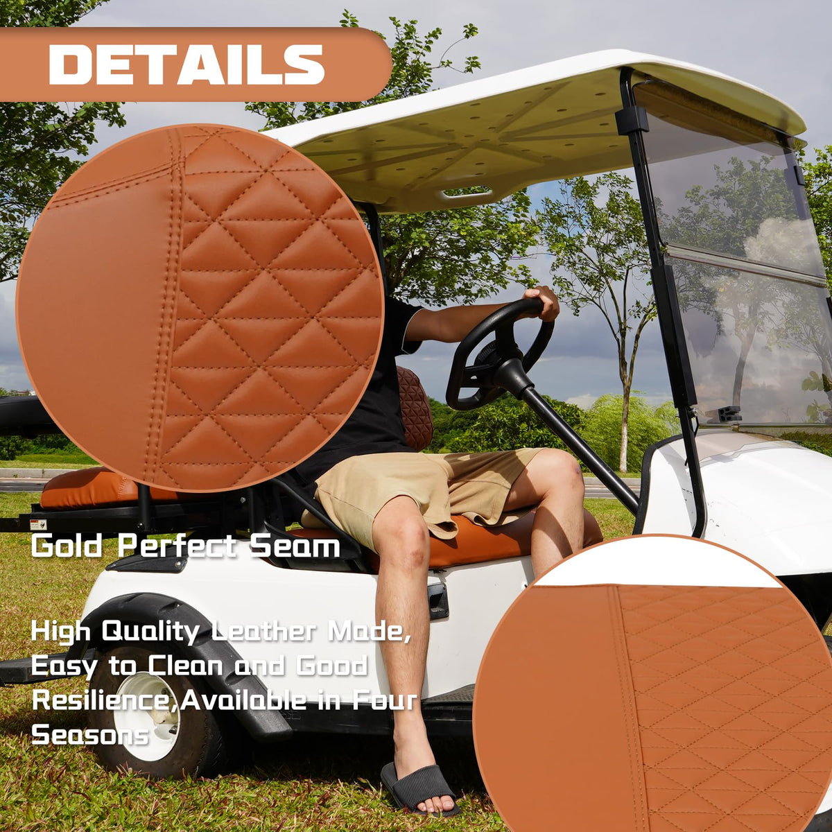 XUANYUDG0769 EZGO TXT 1994-2013 fitment ensures a snug, secure installation
