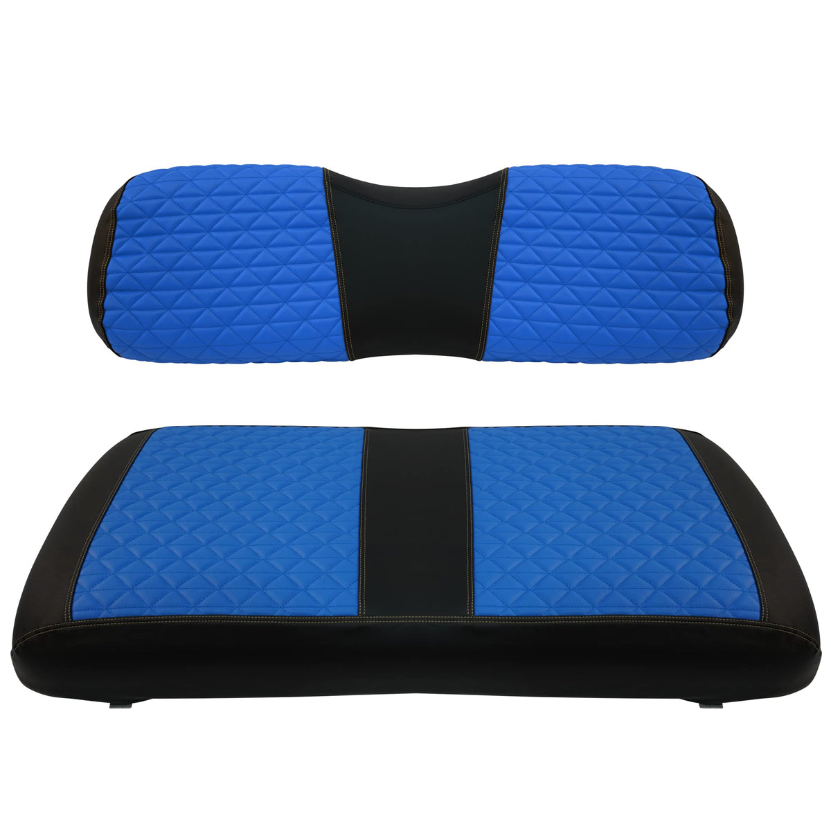 XUANYUDG0769 EZGO TXT front seat cover installed to protect daily use.