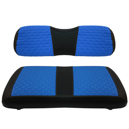 XUANYUDG0769 EZGO TXT front seat cover installed to protect daily use.
