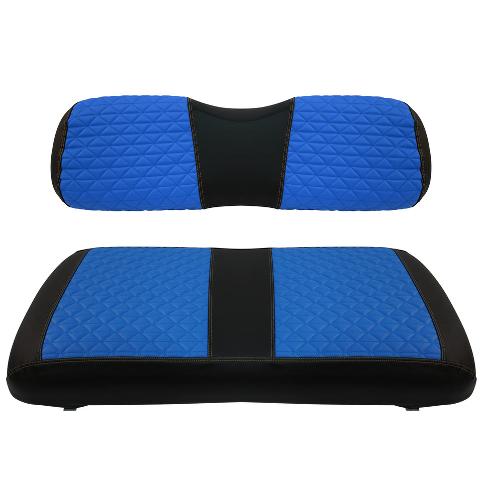 XUANYUDG0769 EZGO TXT front seat cover installed to protect daily use.