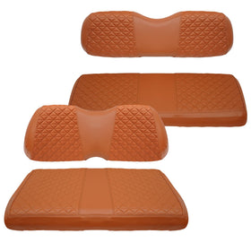 Xuanyudg0769 front seat cover in brown vinyl for Club Car Precedent