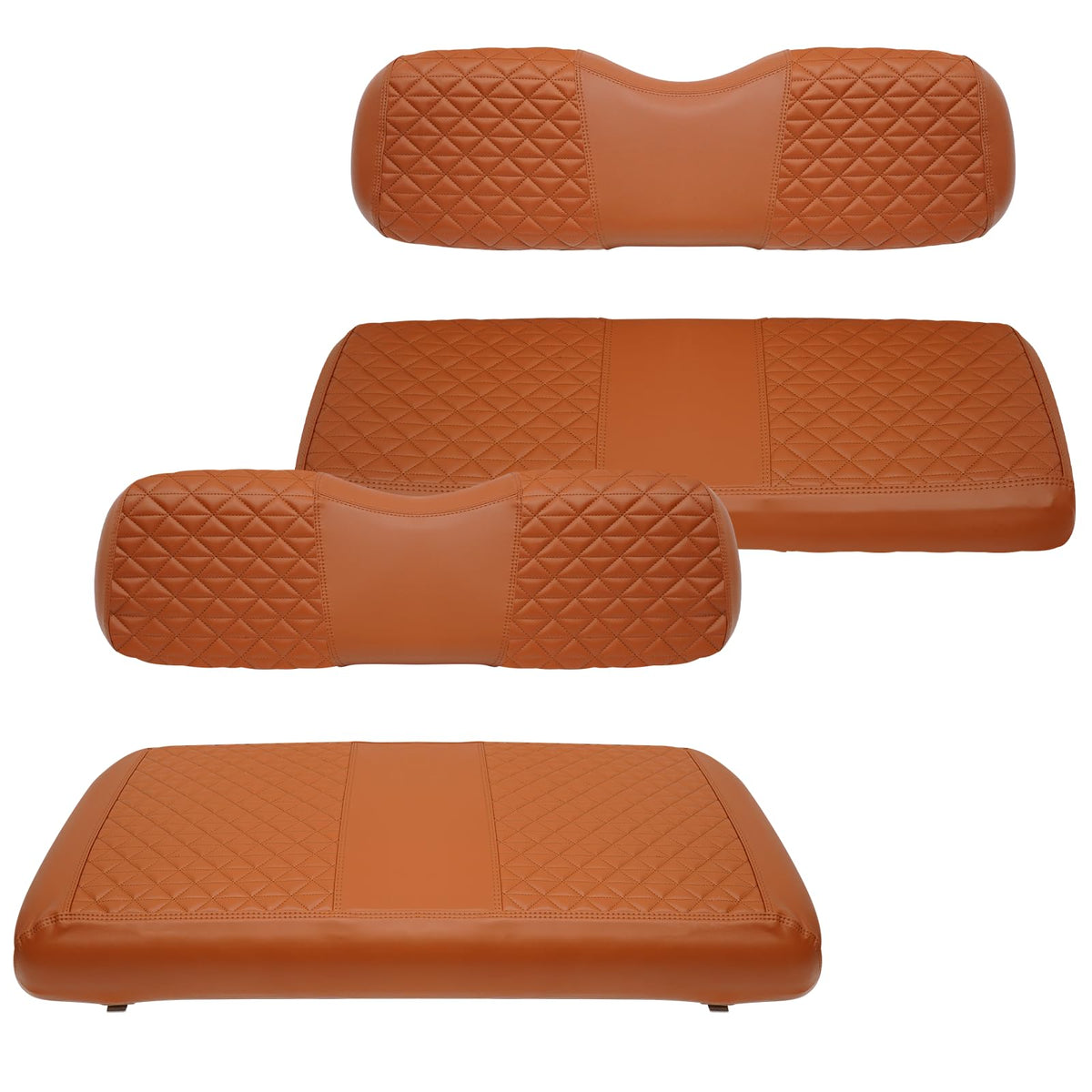 XUANYUDG0769 front seat cover with diamond stripes adds grip and style to EZGO TXT