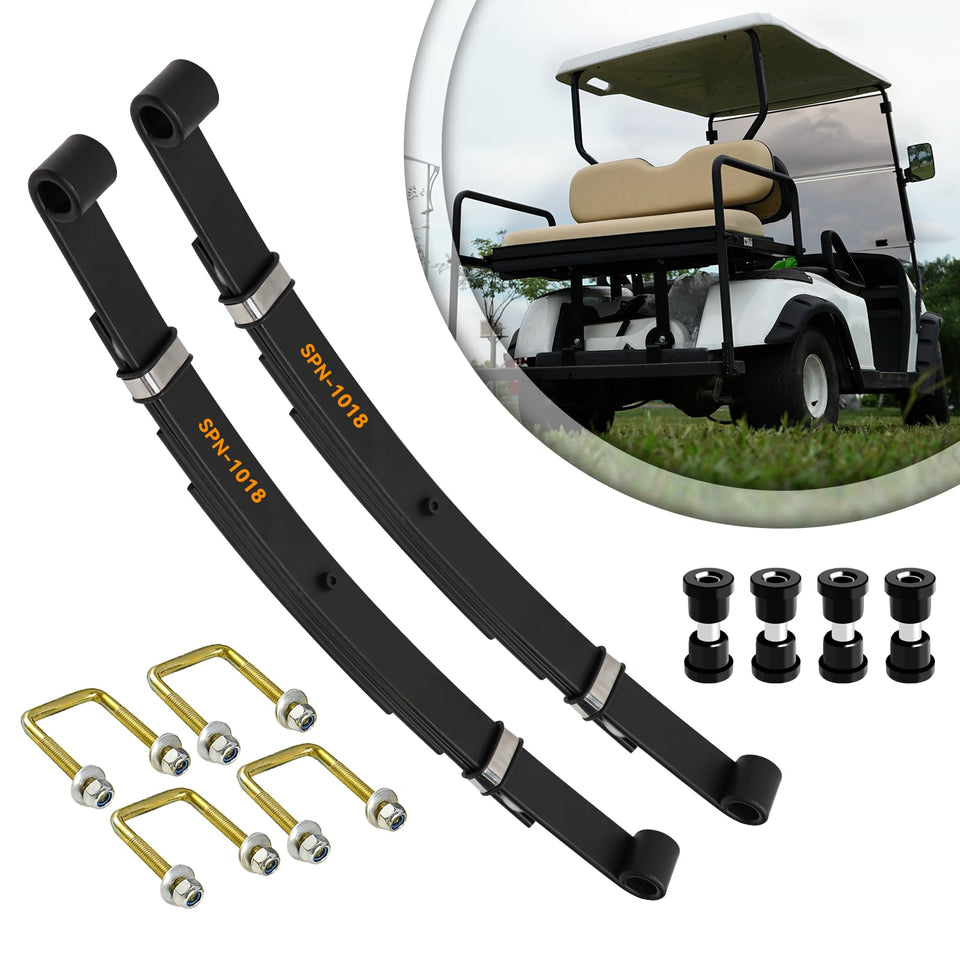 XUANYUDG0769 heavy-duty 4-leaf rear spring for EZGO TXT boosts load capacity