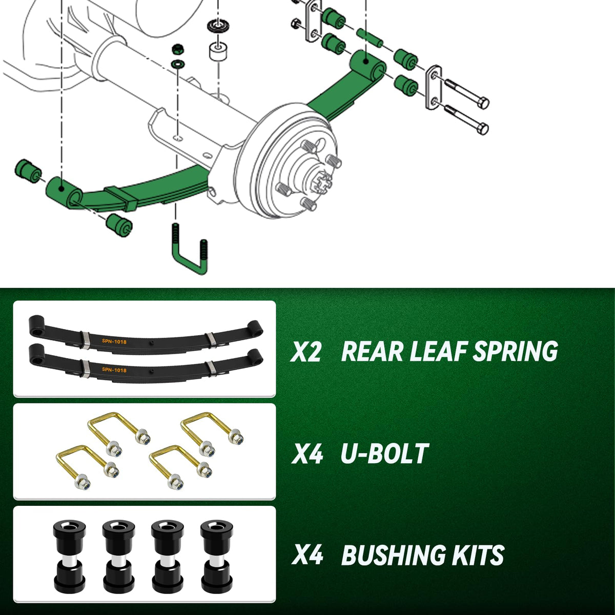 XUANYUDG0769 includes mounting hardware for easy setup