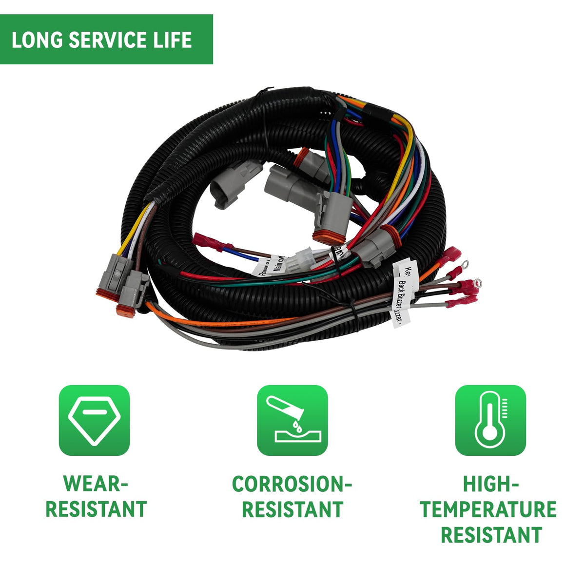 Xuanyudg0769 plug-and-play installation for Club Car harness