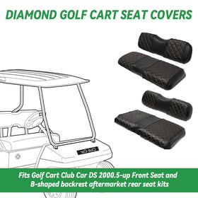 XUANYUDG0769 rear seat cover for Club Car DS keeps seats clean and stylish