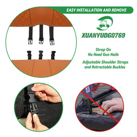 XUANYUDG0769 rear seat kit for Club Car Precedent 2004+ upgrades look and durability.