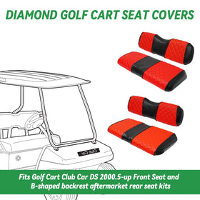 XUANYUDG0769 rear seat kit with diamond pattern improves durability.