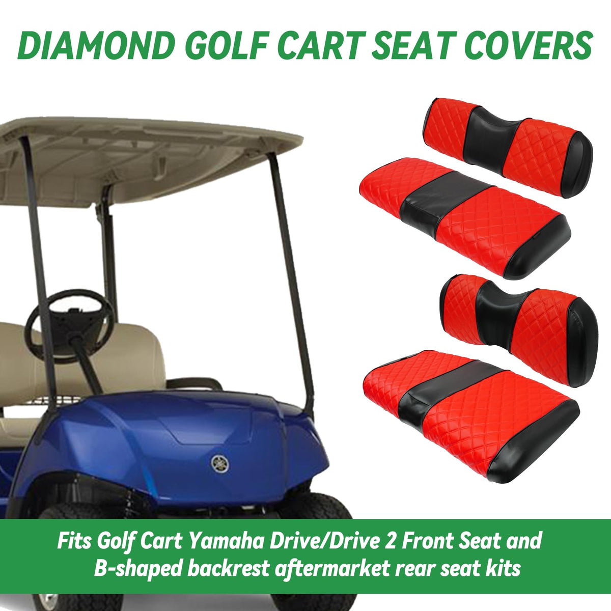 XUANYUDG0769 rear seat kit for Yamaha Drive 2 offers durable upgrade and easy maintenance