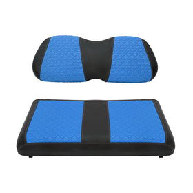 Xuanyudg0769 seat cover with anti-slip diamond pattern blue
