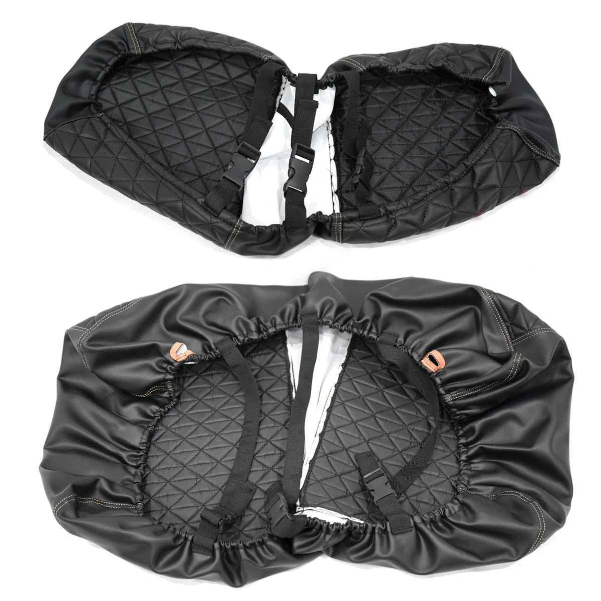 XUANYUDG0769 full wrap design shields seat from dirt and damage.
