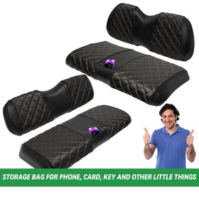 XUANYUDG0769 small storage pockets store keys or cards during rides.