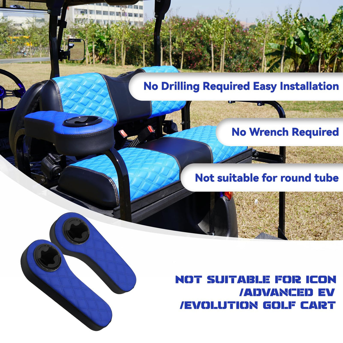 XUANYUDG0769 upgrade-frame triangle provides sturdy rear-seat support.