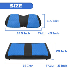 Xuanyudg0769 vinyl leather surface blue easy to clean