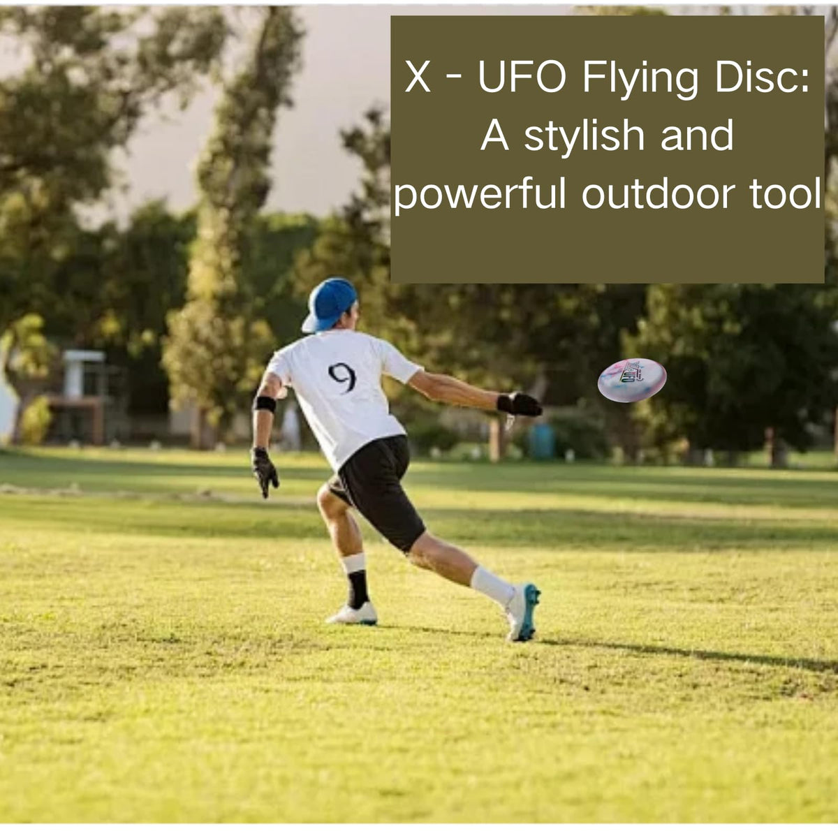 X-UFO Star Bird driver with purple hue for distance.