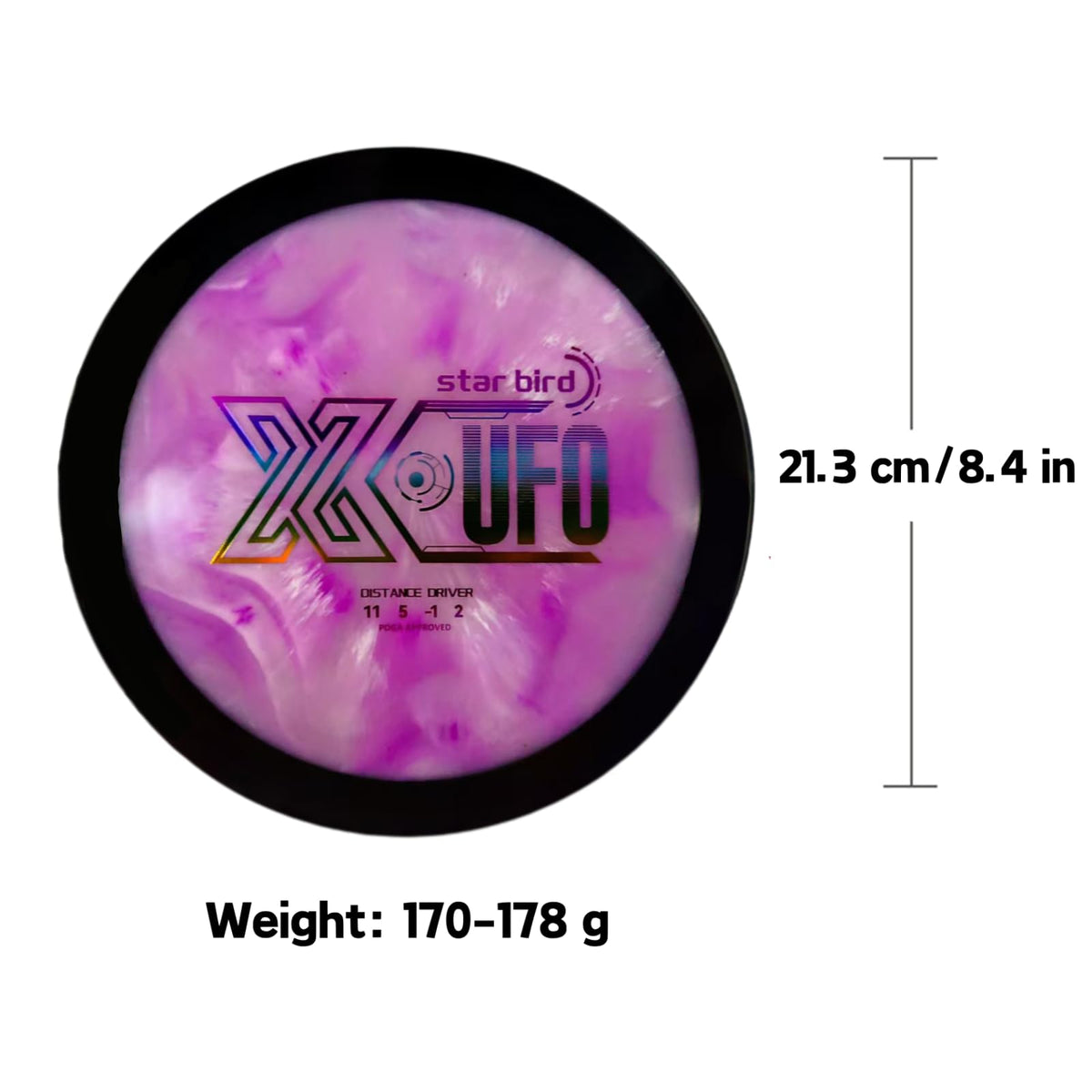X-UFO Star Bison midrange with balanced speed and control.
