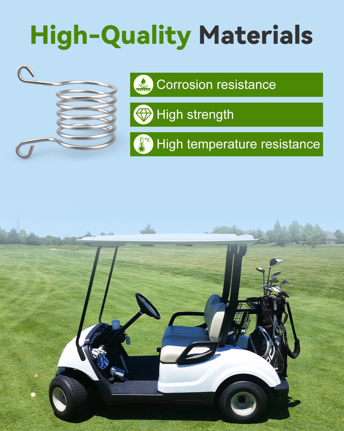 Xumdovipu easy-install resistor with standard terminals for quick, cost-saving repairs.