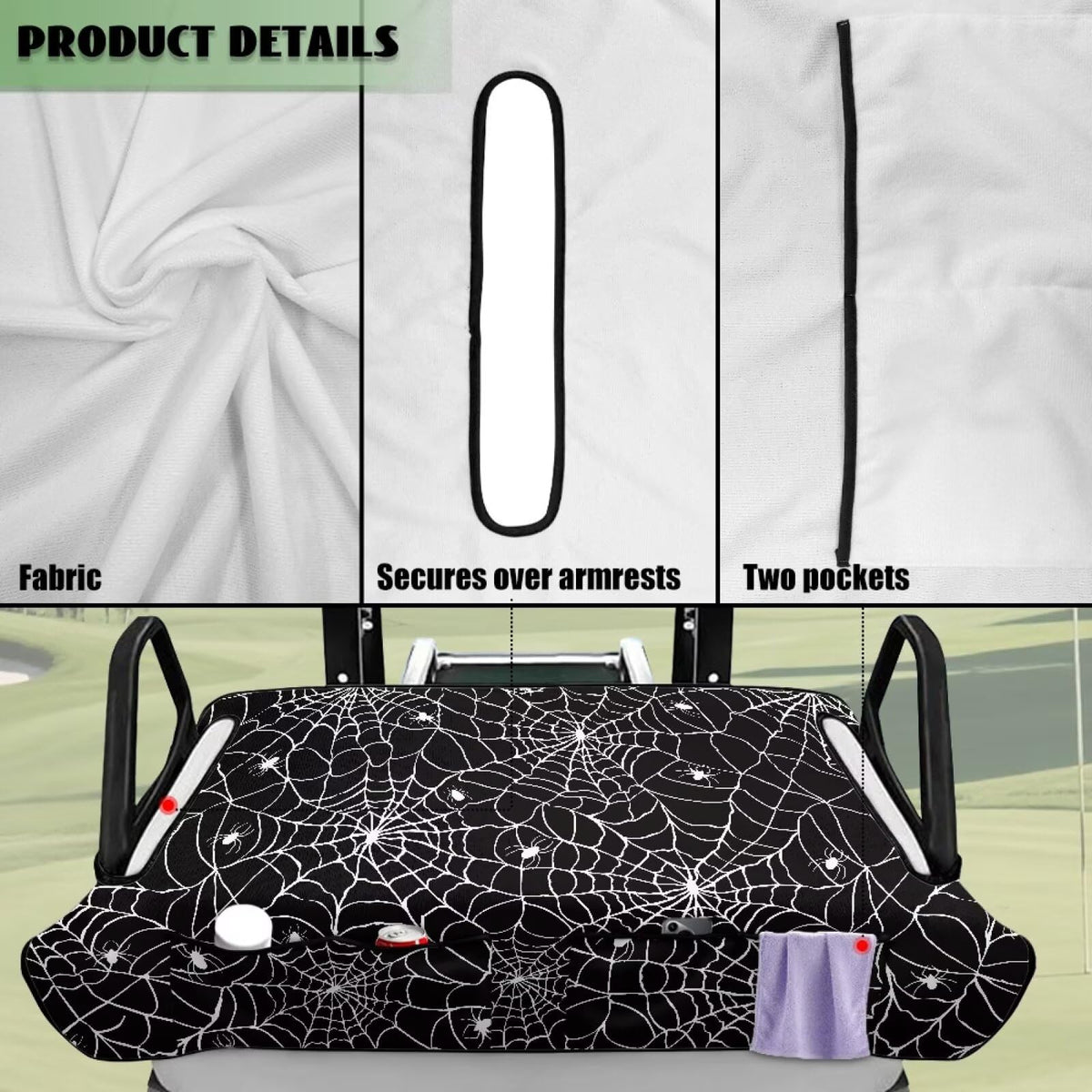 Easy to install and clean for busy golf outings.
