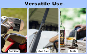 Xuperace CNC machined golf clip combines precision with a flawless finish