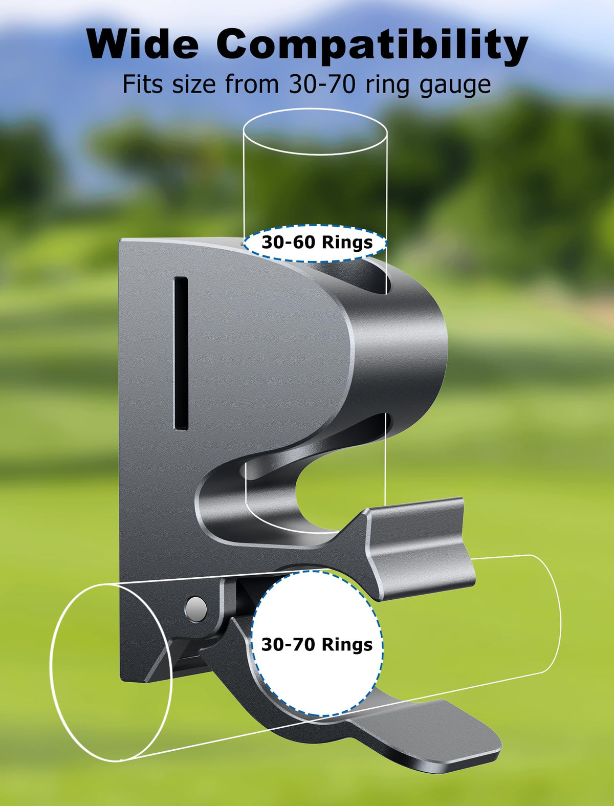 Xuperace silicone base protects surfaces during use on golf cart and desk