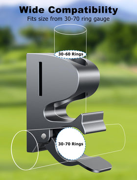 Xuperace silicone base protects surfaces during use on golf cart and desk