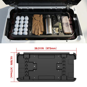 All mounting hardware included with XUTVOTOR under-seat tray kit.