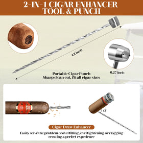 XUYUZDQ gift-ready magnetic cigar golf set in unique box