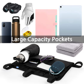 Xxerciz features multiple small pockets for phone, keys, and snacks.