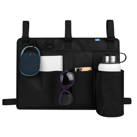 Xxerciz large water bottle holder keeps drinks within easy reach.