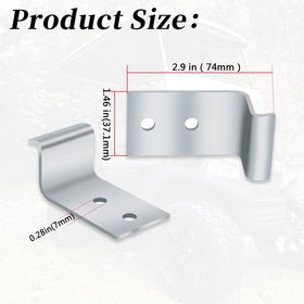 XYgdhqpt 18250-G1 seat hinges installed on EZ-GO for safe seating