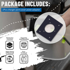 XYgdhqpt high-quality plastic cover shields the charging port during use