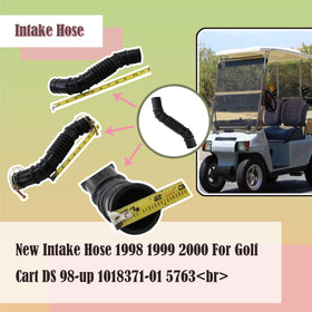 xyocx intake hose Carryall 300 Turf improves flexible fit and seal.