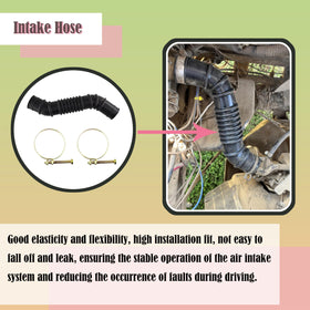 xyocx intake hose Carryall 500 Turf maintains reliable air intake.