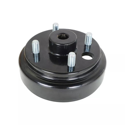 XYUJIE brake drum hub assembly front view for EZGO TXT carts, reliable fit