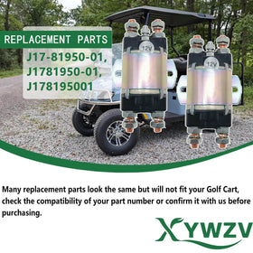 XYWZV 12V 6-terminal solenoid close-up highlighting durable design